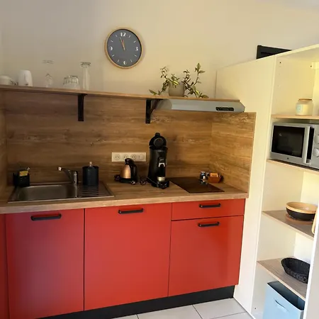 Modernes Avec Terrasse Et Ruisseau Au Pied Des Volcans D Auvergne אורסין